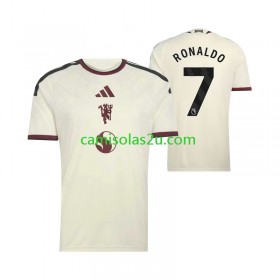 Camisolas de futebol Manchester United Cristiano Ronaldo 7 Equipamento 3ª 2026/27 Manga Curta